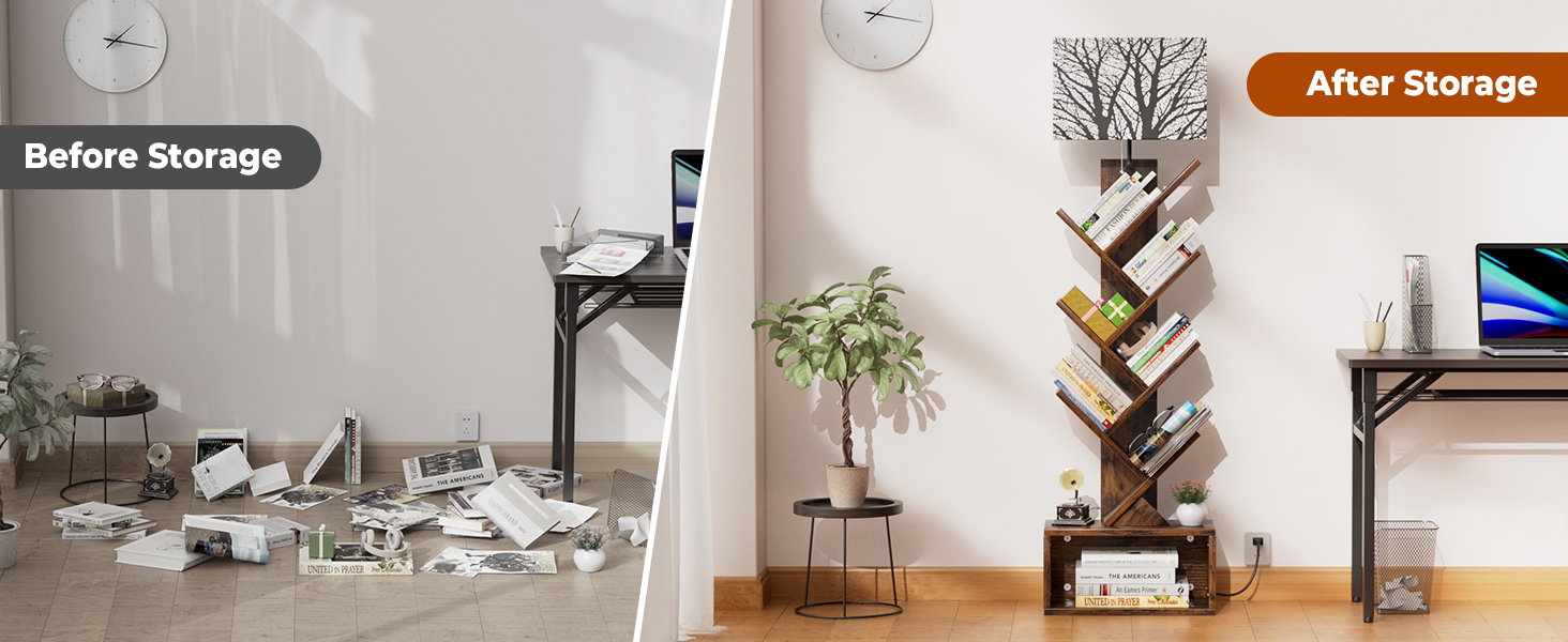 slim bookshelf