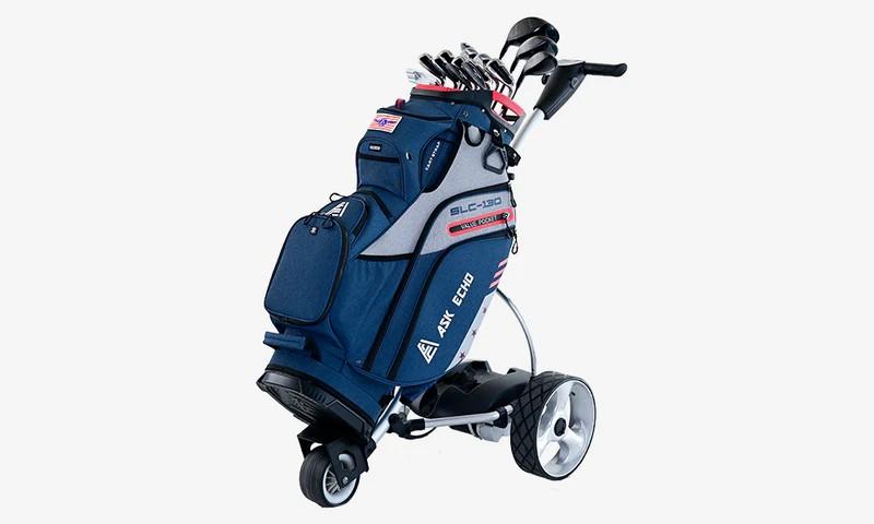 Ask Echo Golf Soundless Cart Bag SLC-130 15 Dividers Grip Locking Bottom Quiet Golf Bag