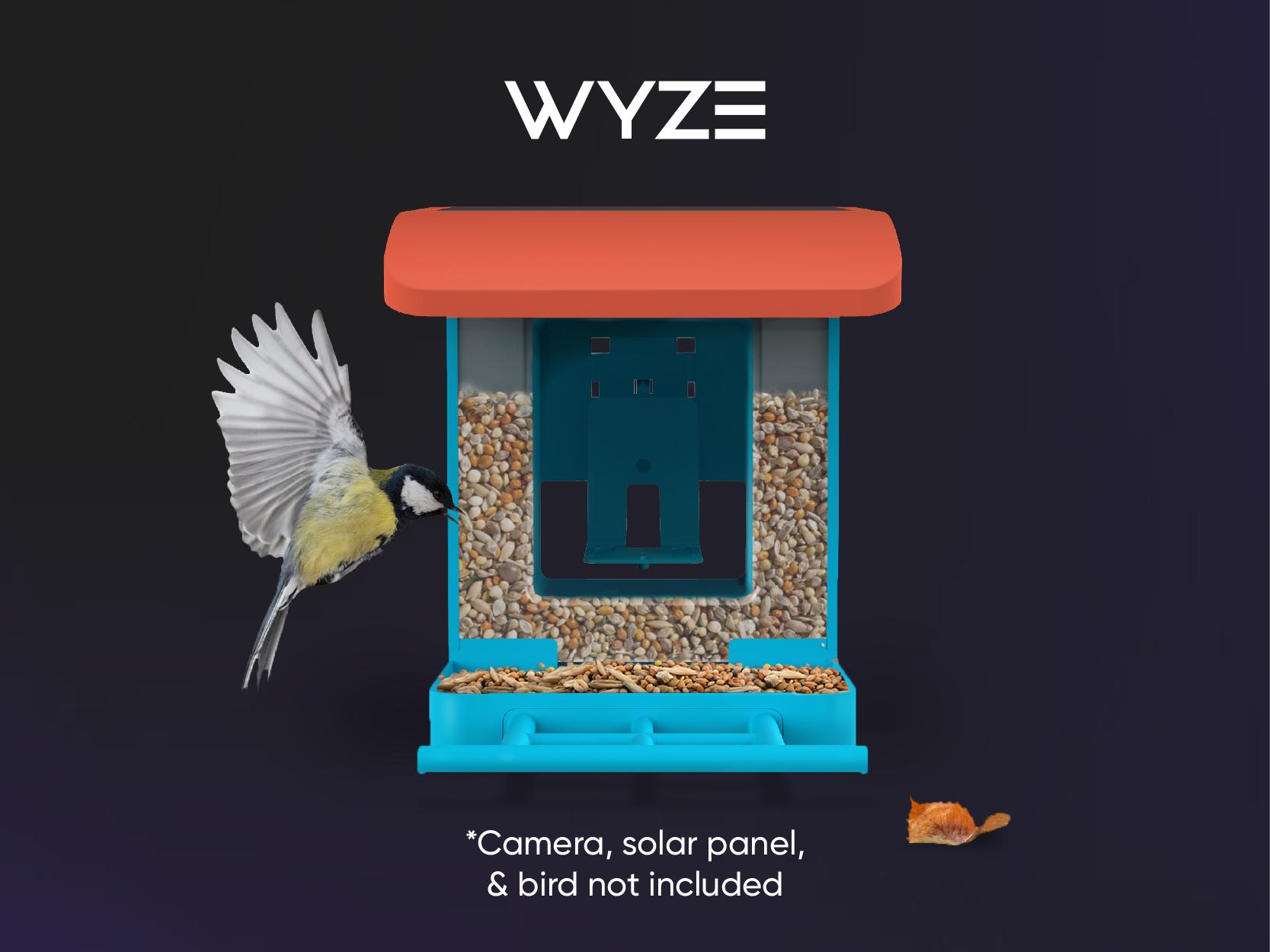 Wyze Bird Feeder with HD Camera &mdash; View & Record Live Video of Feathered Visitors with Your Favorite Wyze Camera