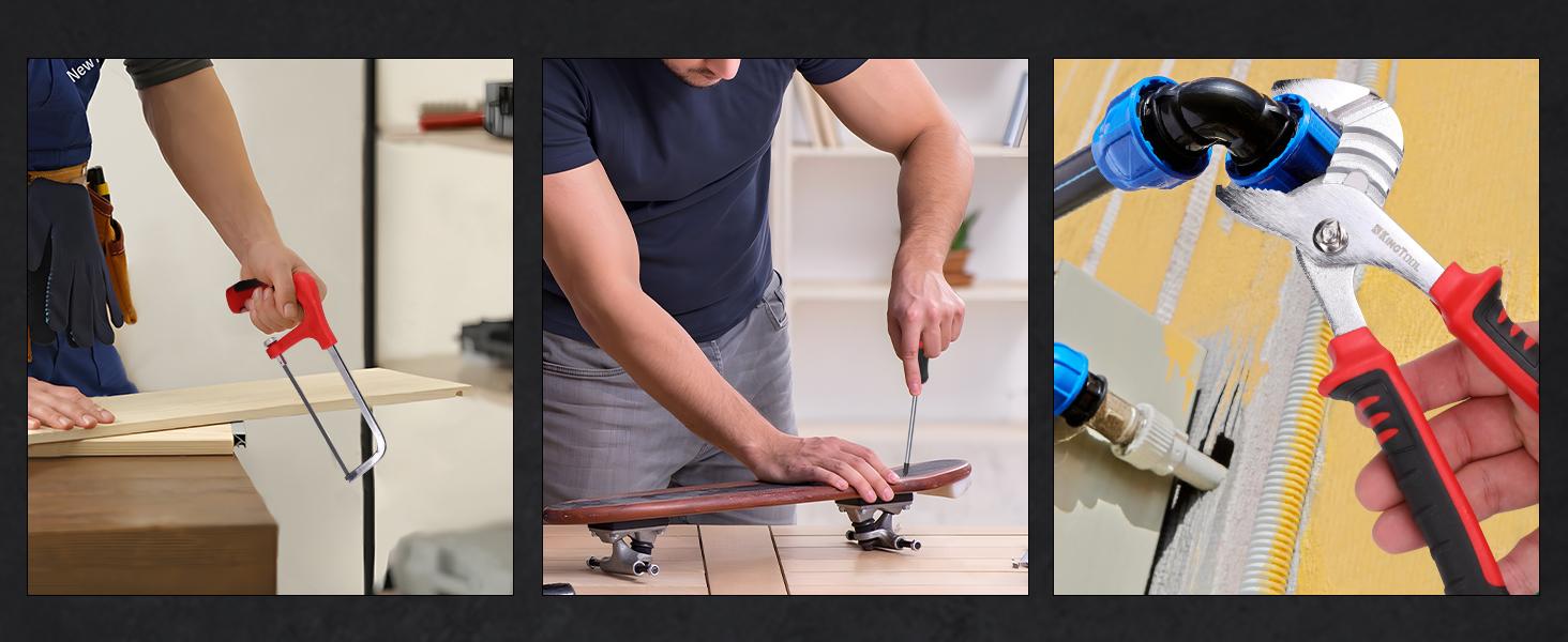 【FathersDayGift】KingTool 276-Piece Tool Set Kit - Tool kit with 12V Cordless Power Drill Driver Toolbox Storage Case with Drawer, Drill Set Perfect for Homeowner, Diyer, Handyman 【FathersDayGift】KingTool 276-Piece Tool Set Kit - Tool kit with 12V Cordless Power Drill Driver Toolbox Storage Case with Drawer, Drill Set Perfect for Homeowner, Diyer, Handyman