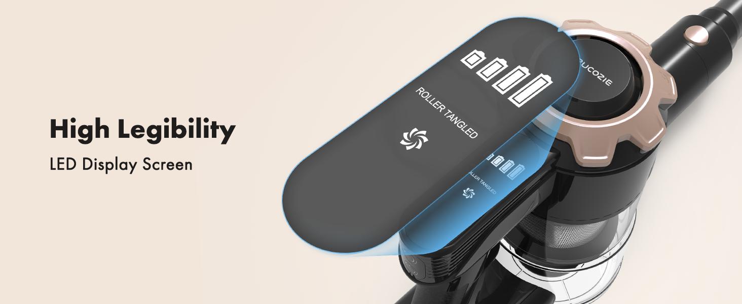 【 2026 newly upgraded】Trucozie T350 cordless vacuum features an 8-in-1 lightweight design with up to 45 minutes of runtime and 33Kpa of powerful suction. This rechargeable cordless vacuum is ideal for carpets, tiles, pet hair, and hardwood floors. 【 2026 newly upgraded】Trucozie T350 cordless vacuum features an 8-in-1 lightweight design with up to 45 minutes of runtime and 33Kpa of powerful suction. This rechargeable cordless vacuum is ideal for carpets, tiles, pet hair, and hardwood floors.