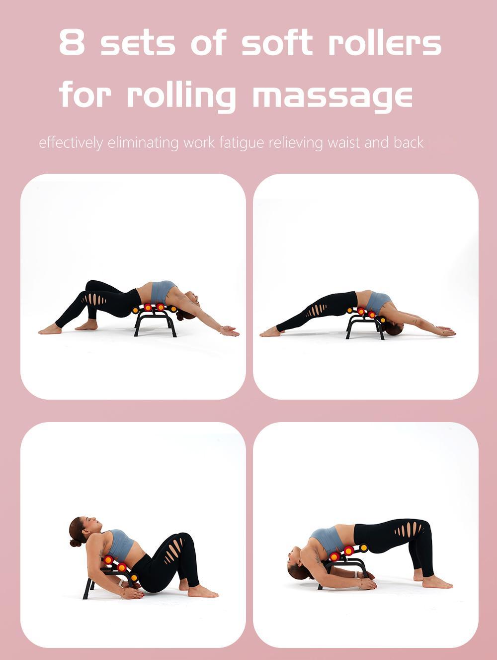 Magic BB Mini inversion Table,Glutes Trainer Machine, Waist & Back Exercise machine  for Lower Back, Strength Training Inversion Machine for RelaxationFoam Rollers Summervibes summerwins