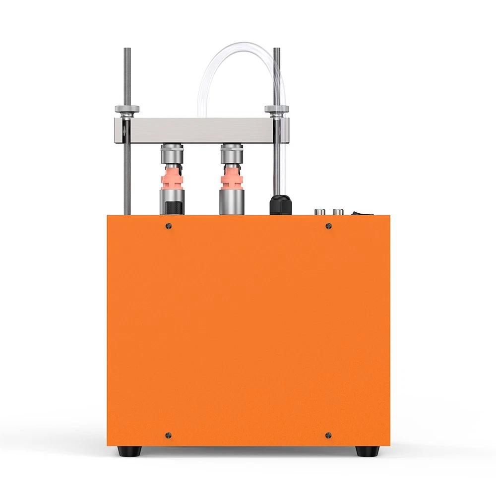 ANCEL JC200 2-Cylinder Fuel Injector Tester & Flow Cleaner Removes Light Surface Deposits During Testing, Adjustable Pressure, Built-in 12V Pump for Cars & Motorcycles
