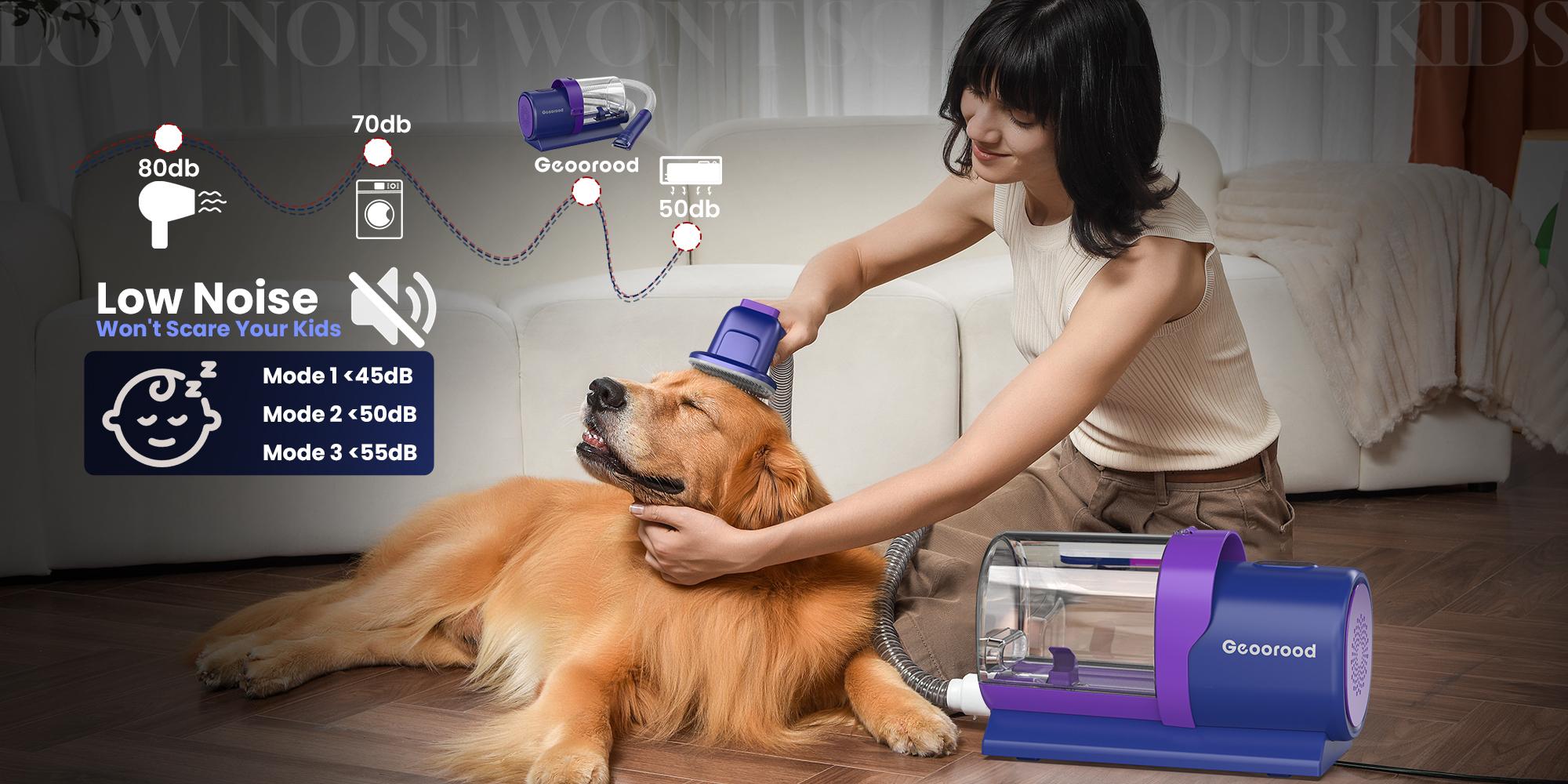 【Geoorood】 Geoorood Dog Grooming All-in-One Kit with Vacuum Brush 2.5L Large Pog, Stainless Steel Blades Lightweight Design 13KPa Suction Force Portable Cleaning Set #Summervibes #petlovers 【Geoorood】 Geoorood Dog Grooming All-in-One Kit with Vacuum Brush 2.5L Large Pog, Stainless Steel Blades Lightweight Design 13KPa Suction Force Portable Cleaning Set #Summervibes #petlovers