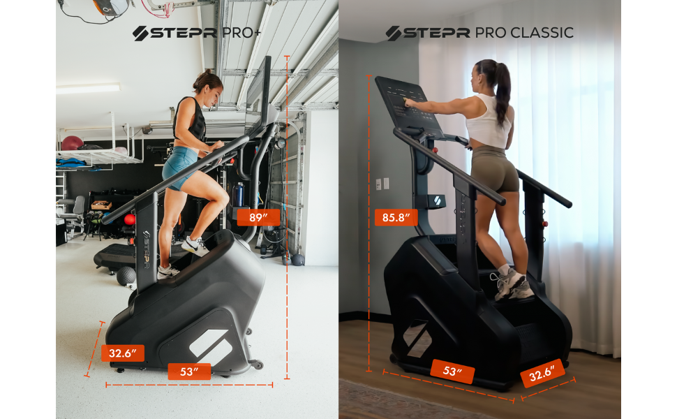 stepr pro plus and pro classic