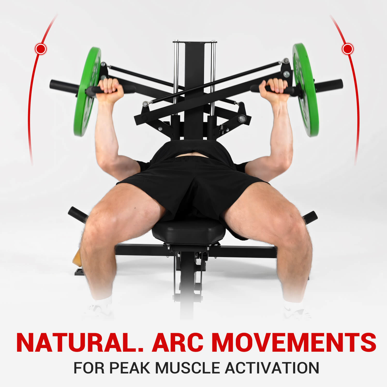 3-in-1  Bench Press Shoulder Press Machine V7