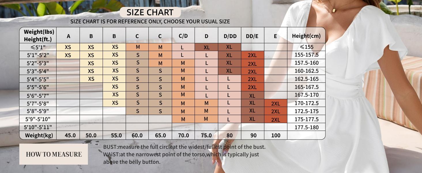 Chicovar Women's Summer Sweetheart NecklineKnot Front Flowy Mini Chiffon Dresses , Flutter Sleeve, Tie-Back, A-Line Cut, No Scratchy, No Sheer, Wedding Guest,Bridal Shower, Church, Party, Casual, or Daily Wear, Summervibes