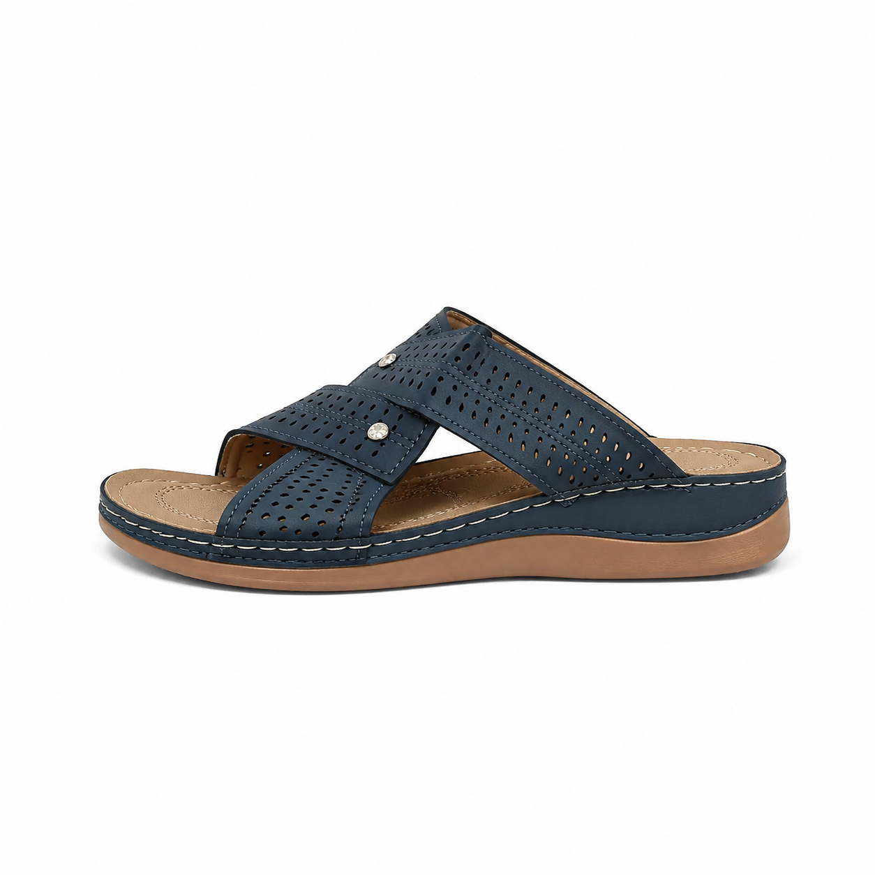 Women's Orthopedic Wedge Sandals – Comfortable Arch Support Slip-On Summer Shoes