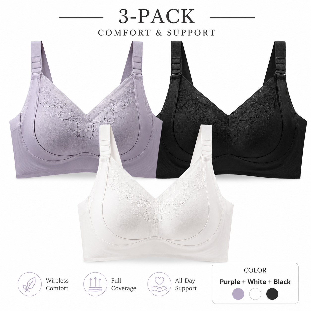 Custom-Lift Bust Shaping Bra