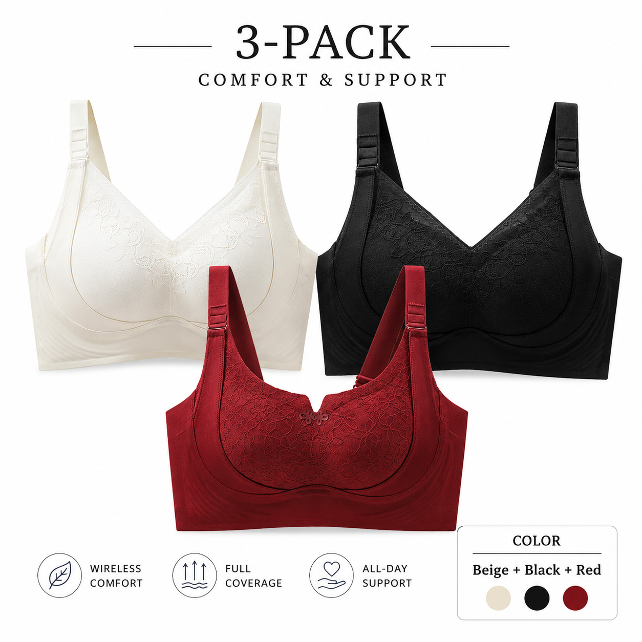 Custom-Lift Bust Shaping Bra