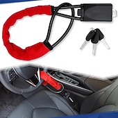 Universal Steering Wheel Lock - Compact Multi-functional Automotive Security Device Suitable For Most Vehicles Suvs And Golf Carts