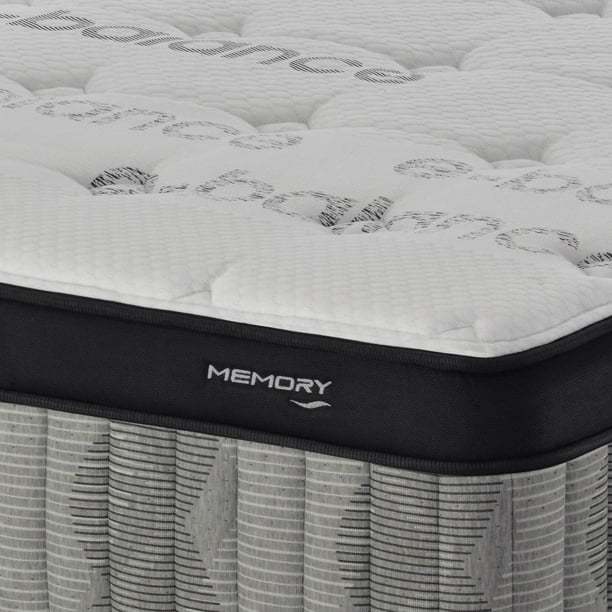 Colchón King Size America Leyton Full Comfort Memory
