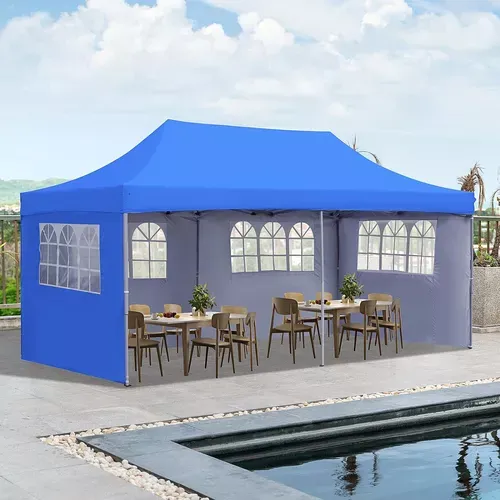 Toldo Desplegable Instantáneo De 10 X 20 Pies, Carpa Party