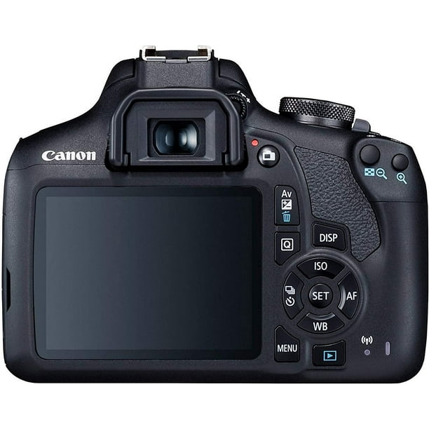 Canon EOS 2000D / Rebel T7 Cámara DSLR + Lente de 18-55 mm, Paquete de inicio de filtros de 58 mm Canon 2727C002AA_EDI_3
