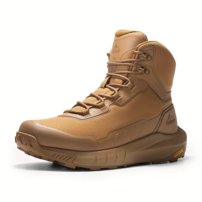Botas tácticas de senderismo para hombre NORTIV 8, botas ligeras con suela acolchada para trabajo, para todo el día, con cremallera lateral, botas de combate para motocicleta, soporte de arco,