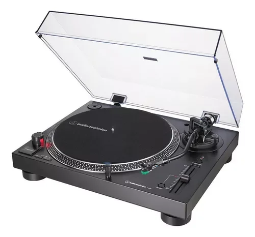 Tocadiscos Tornamesa Negro Audio Technica At-lp120xusb-bk Color Color negro