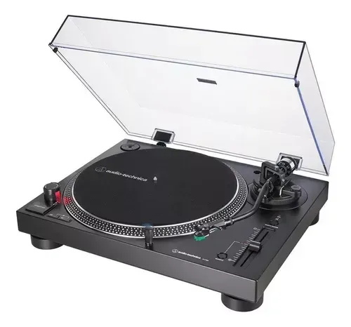 Tocadiscos Tornamesa Negro Audio Technica At-lp120xusb-bk Color Color negro