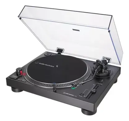Tocadiscos Tornamesa Negro Audio Technica At-lp120xusb-bk Color Color negro