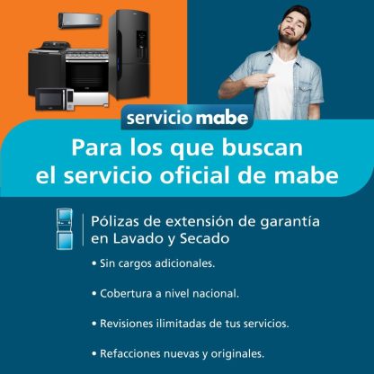 Mabe LMA70214VBAB0 Lavadora Automática, Blanca, 20 Kg