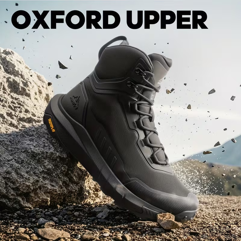 Botas tácticas de senderismo para hombre NORTIV 8, botas ligeras con suela acolchada para trabajo, para todo el día, con cremallera lateral, botas de combate para motocicleta, soporte de arco,
