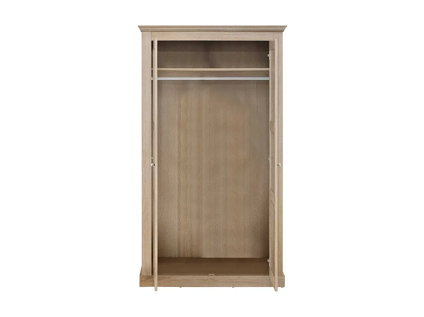 Holzkleiderschrank im Landhausstil 100 cm breit-Velessaliving