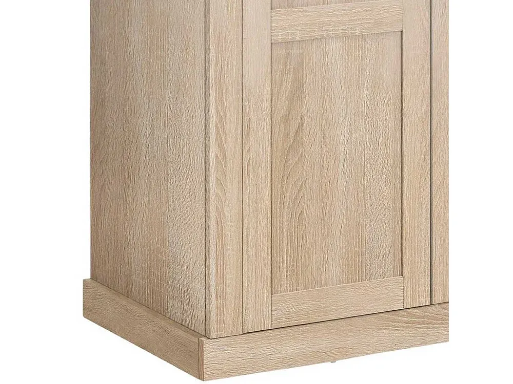 Holzkleiderschrank im Landhausstil 100 cm breit-Velessaliving