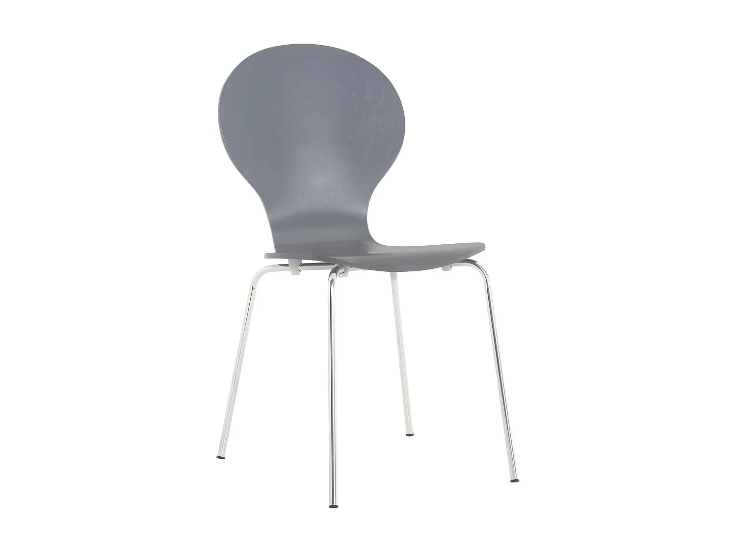 Ergonomischer Bürostuhl in Grau mit Holzrahmen-Velessaliving