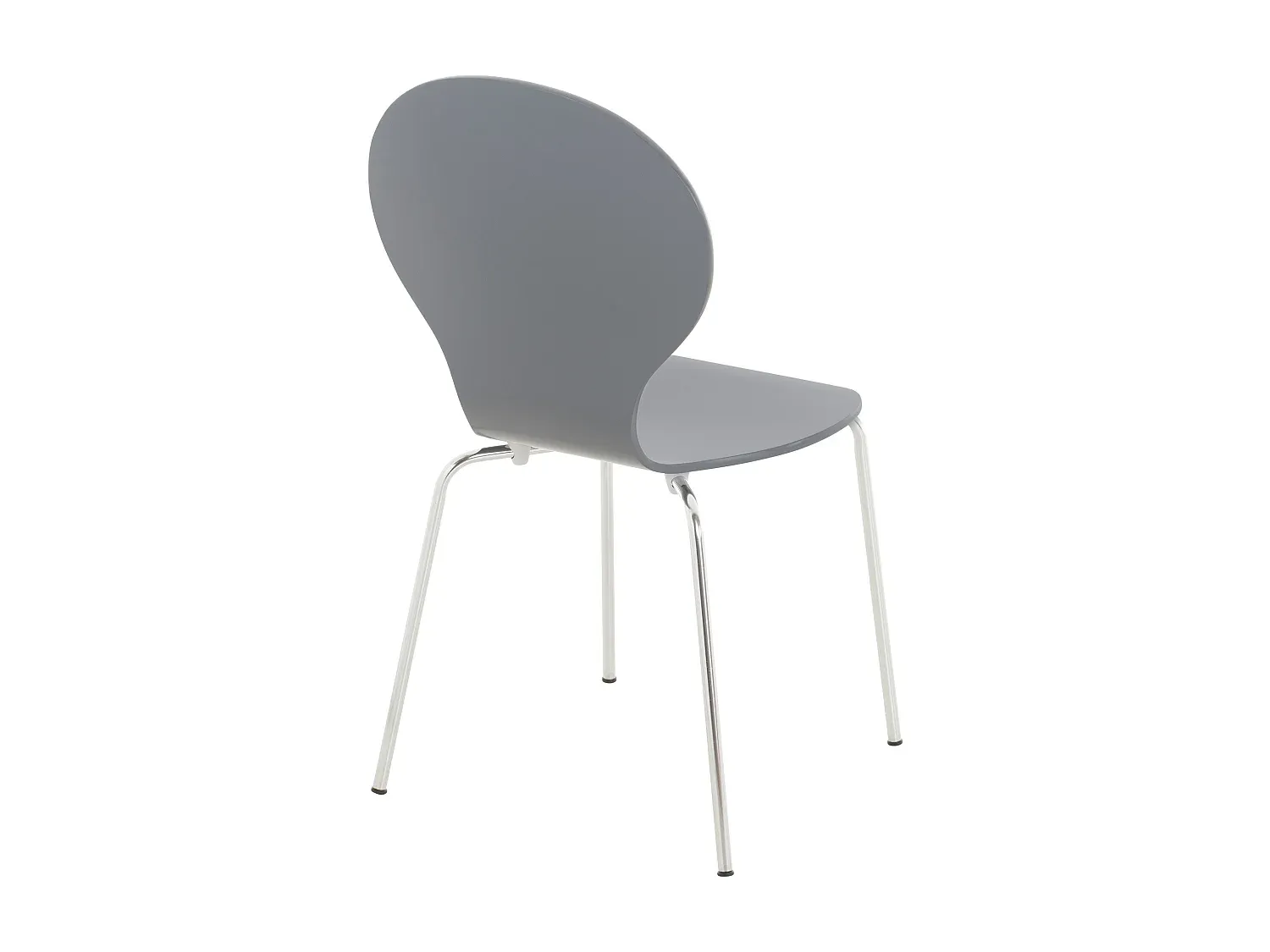 Ergonomischer Bürostuhl in Grau mit Holzrahmen-Velessaliving