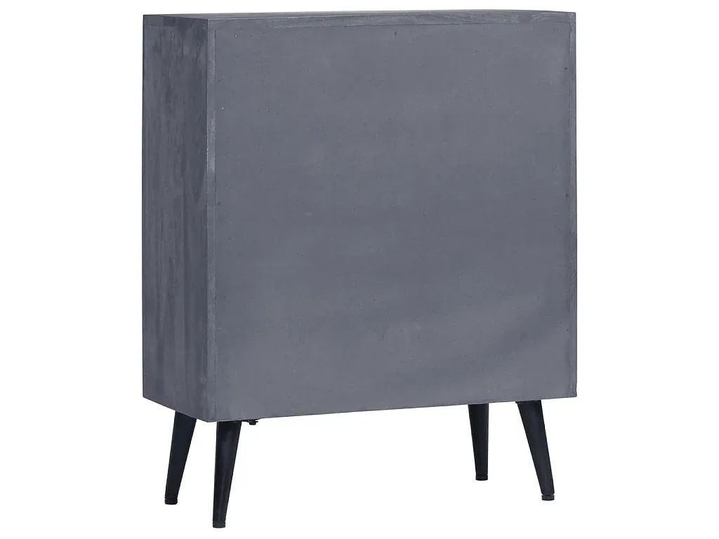 Rustikales Lowboard aus Mangoholz, 60 x 30 x 76 cm-Velessaliving