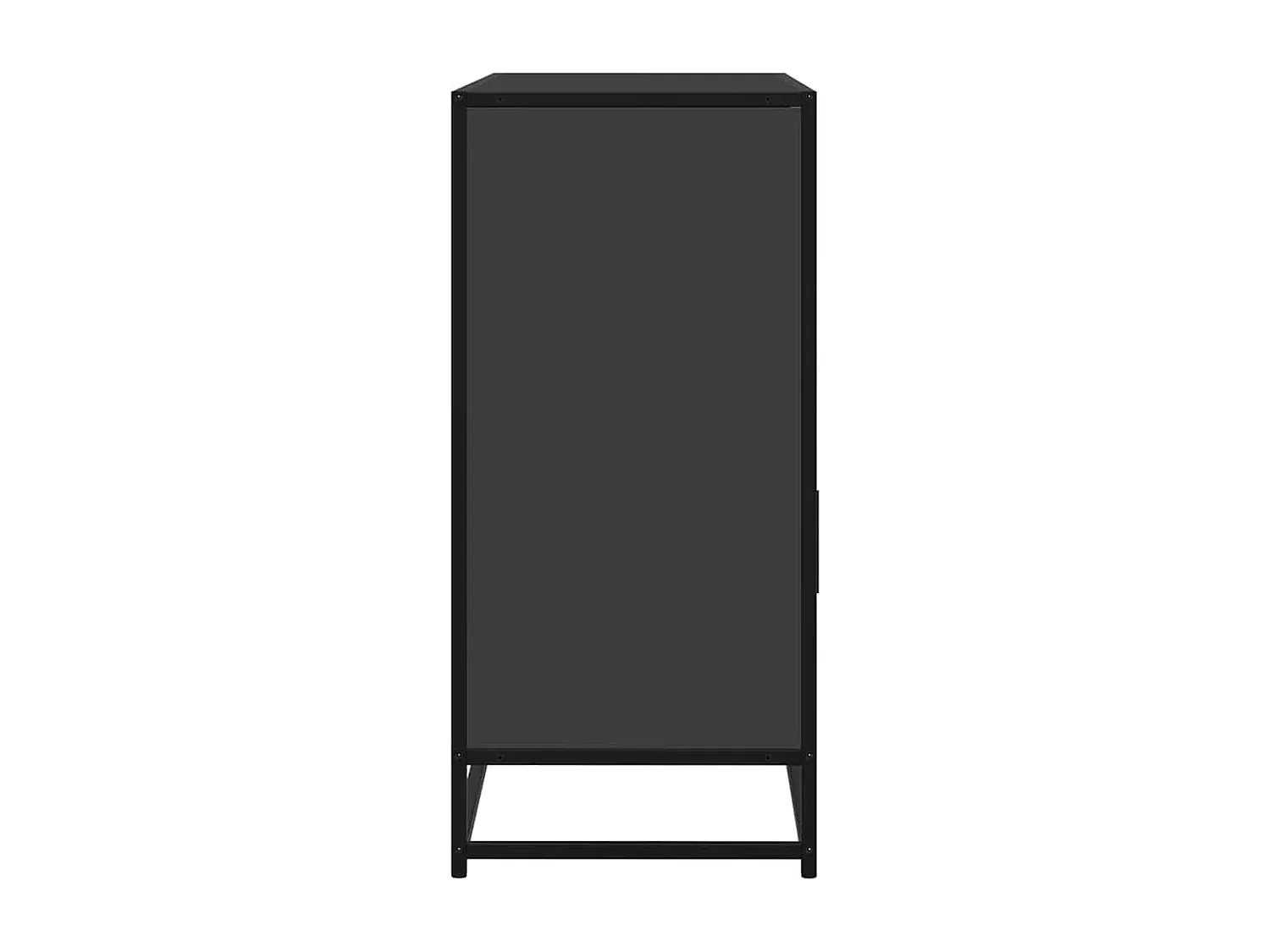 Moderne Sideboard in Schwarz mit Ablagefläche-Velessaliving