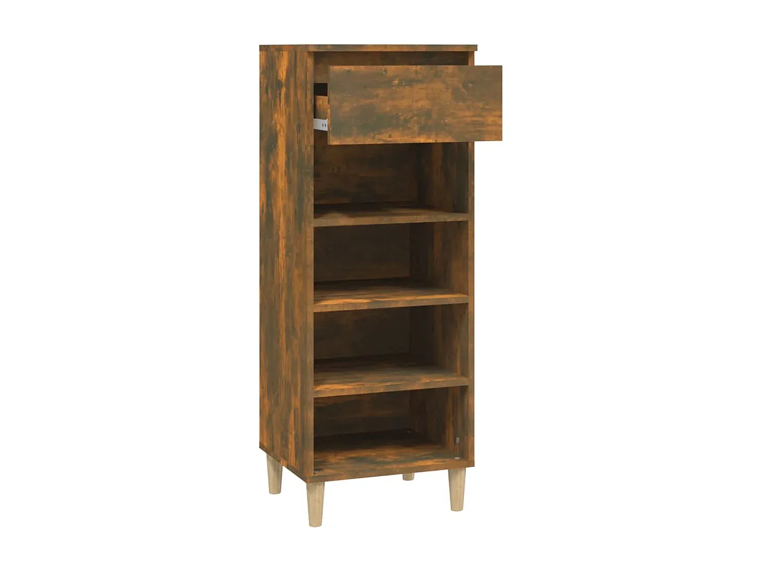 Moderner Schuhschrank aus Holzwerkstoff in Eichenoptik-Velessaliving