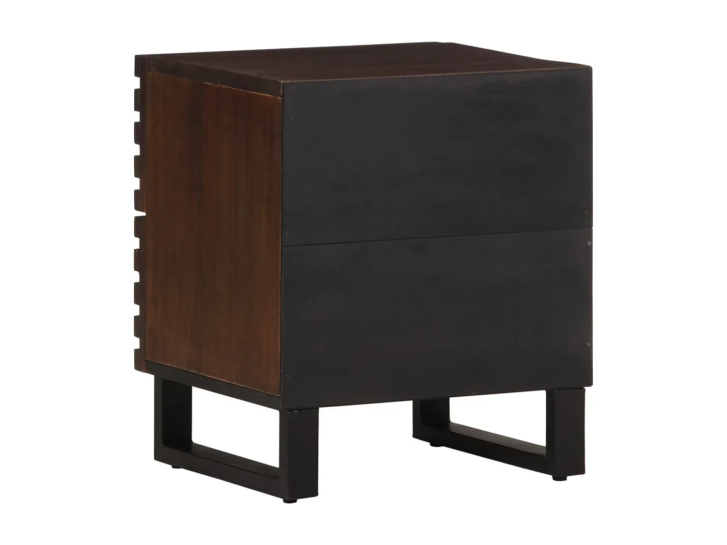 Nachttisch aus Mangoholz 40x34x46 cm-Velessaliving