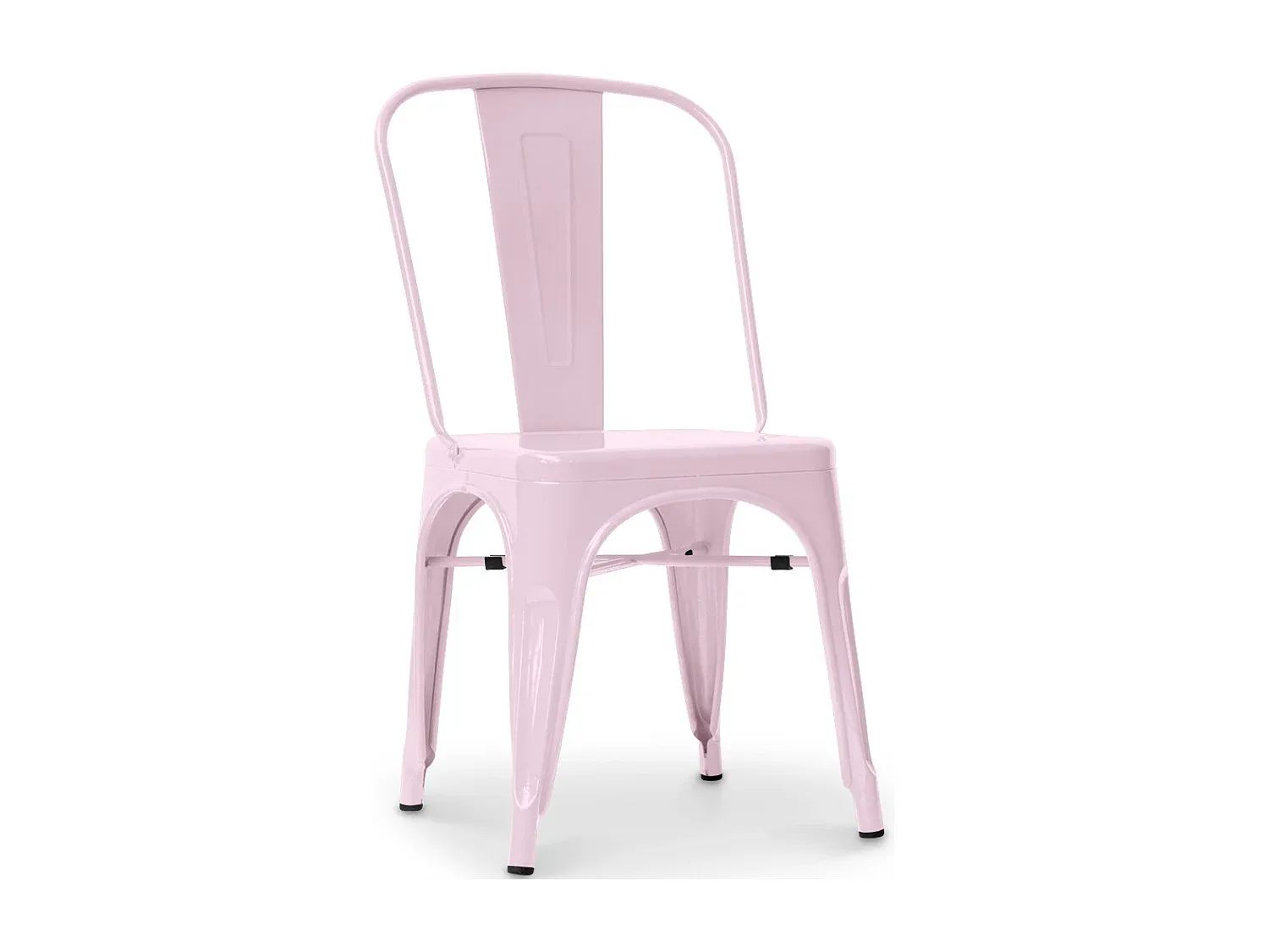 Moderner Esszimmerstuhl aus Stahl im Industriedesign-Basneoion