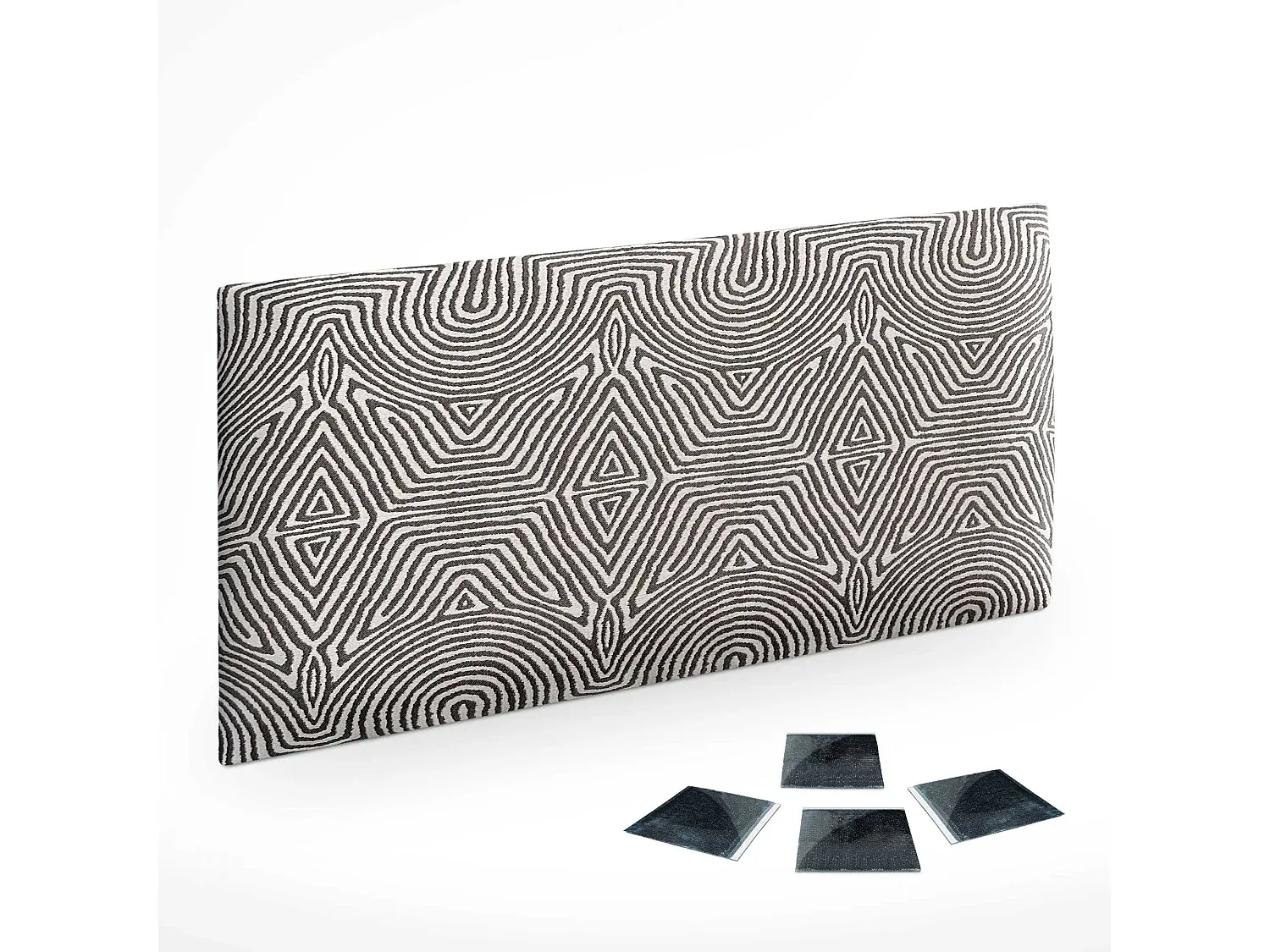 Luxuriöses Selbstklebendes Akustikpaneel, Schallabsorbierend, 60x60cm, 1 Stück-Basneoion