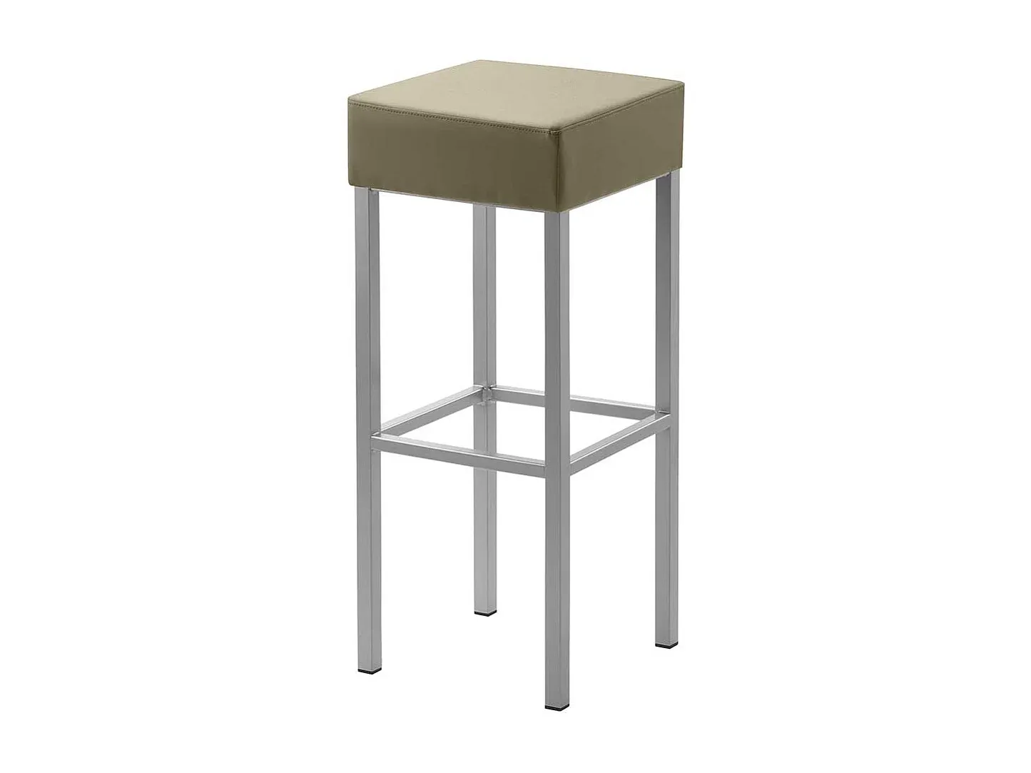 Moderner Barhocker mit Metallgestell, Höhe 81 cm-Basneoion