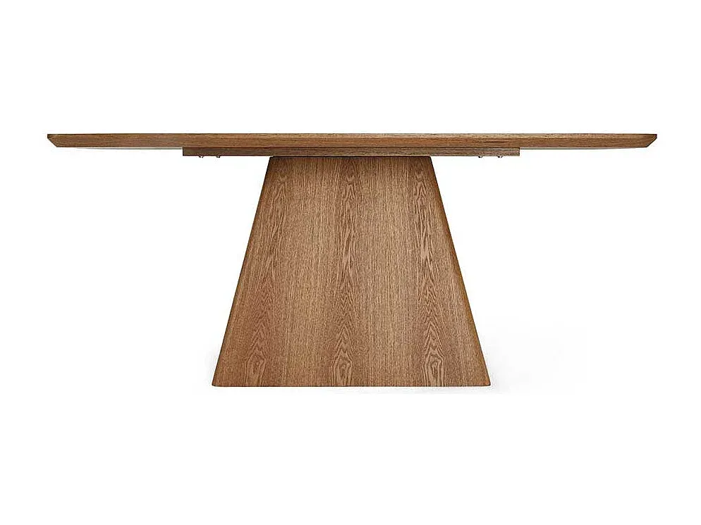 Moderner Esstisch mit Eichenfurnier-Basneoion