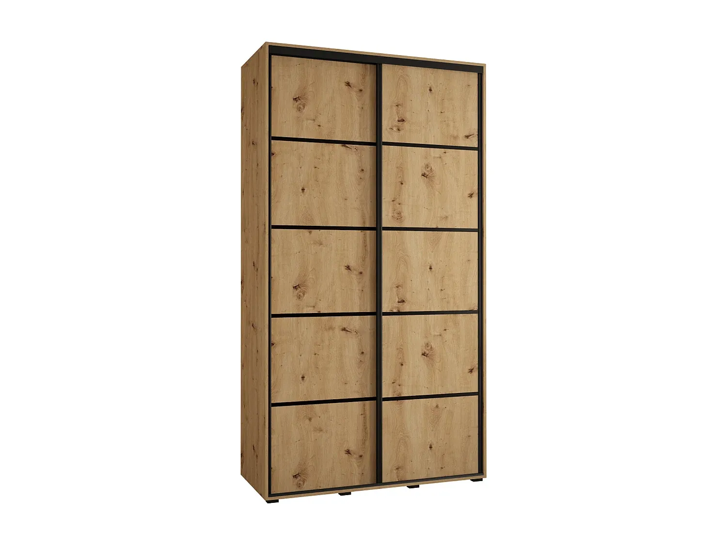 Großzügiger Kleiderschrank mit Schwebetüren-Basneoion