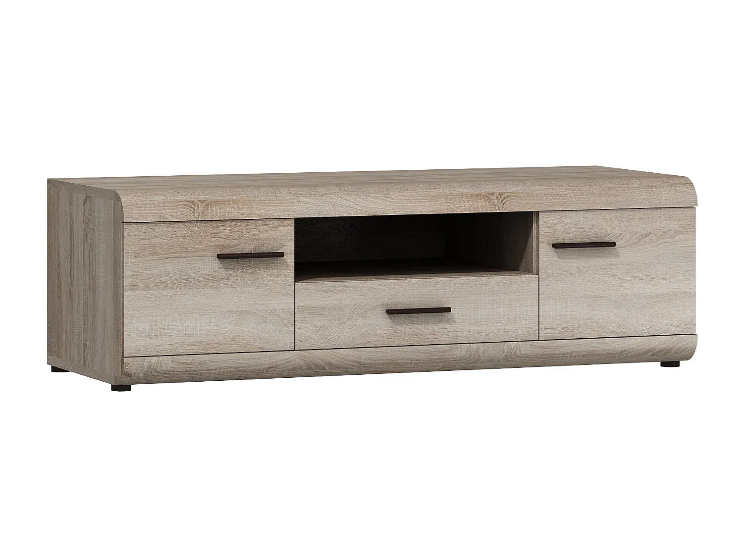 Modernes TV-Möbel aus Sonoma Eiche 140x54x44 cm-Basneoion