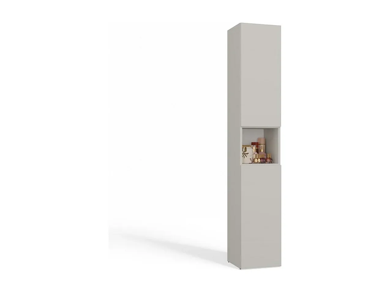 Eleganter Waschplatz mit integriertem Wäschekorb-Basneoion