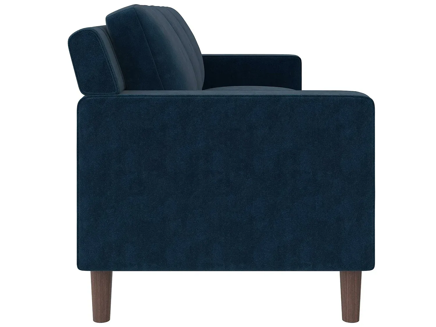 Elegantes 3-Sitzer Sofa aus Blauem Samt-Basneoion