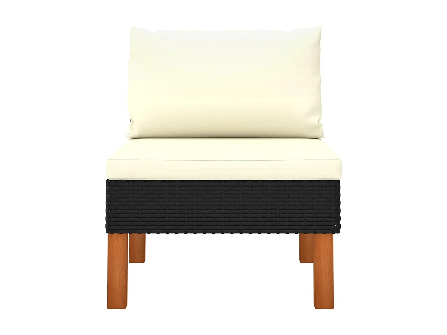 Zweisitzer-Sofas aus Polyrattan und Eukalyptus-Basneoion