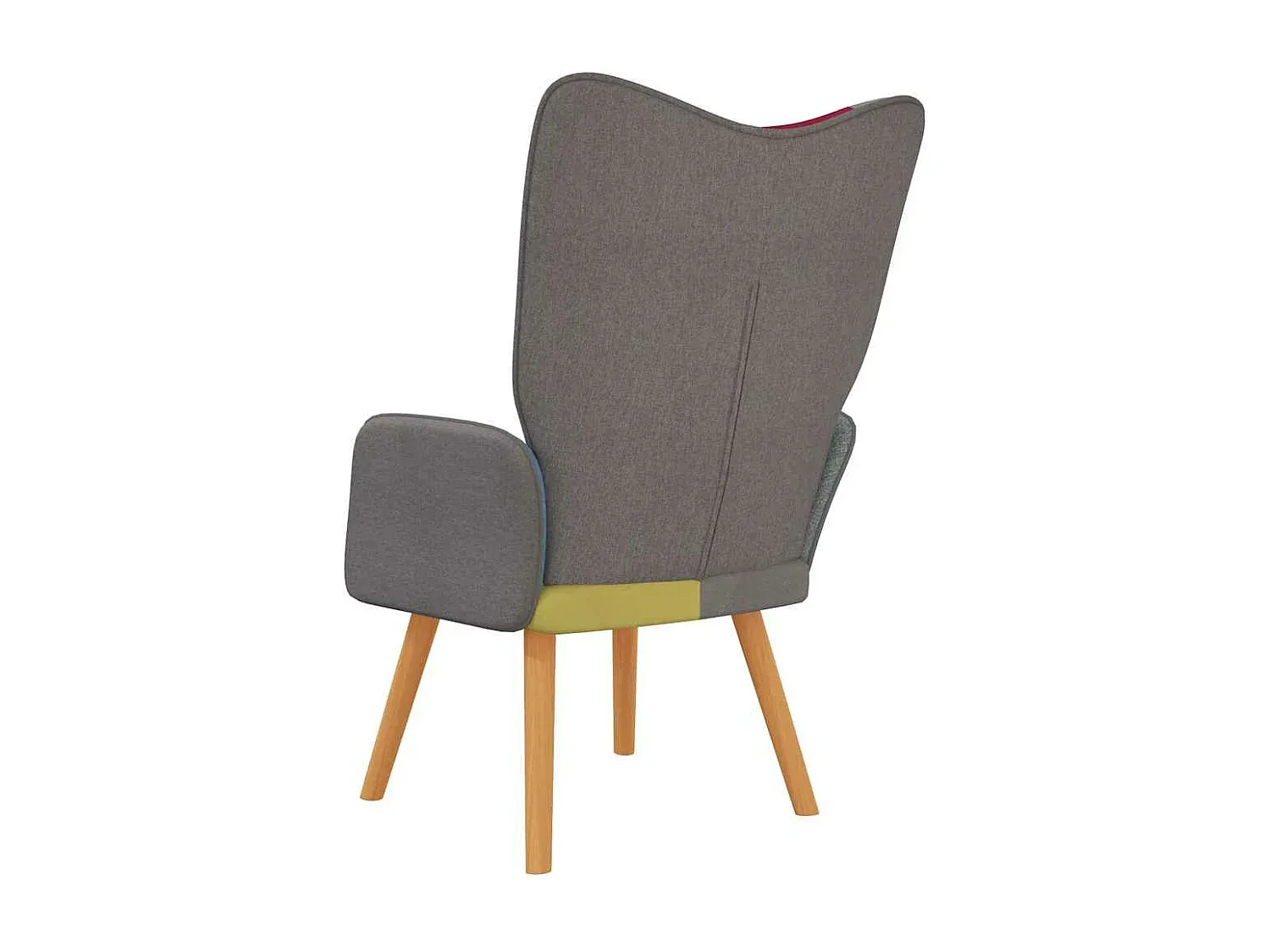 Bequemer Liegesessel im Patchwork-Stil-Basneoion