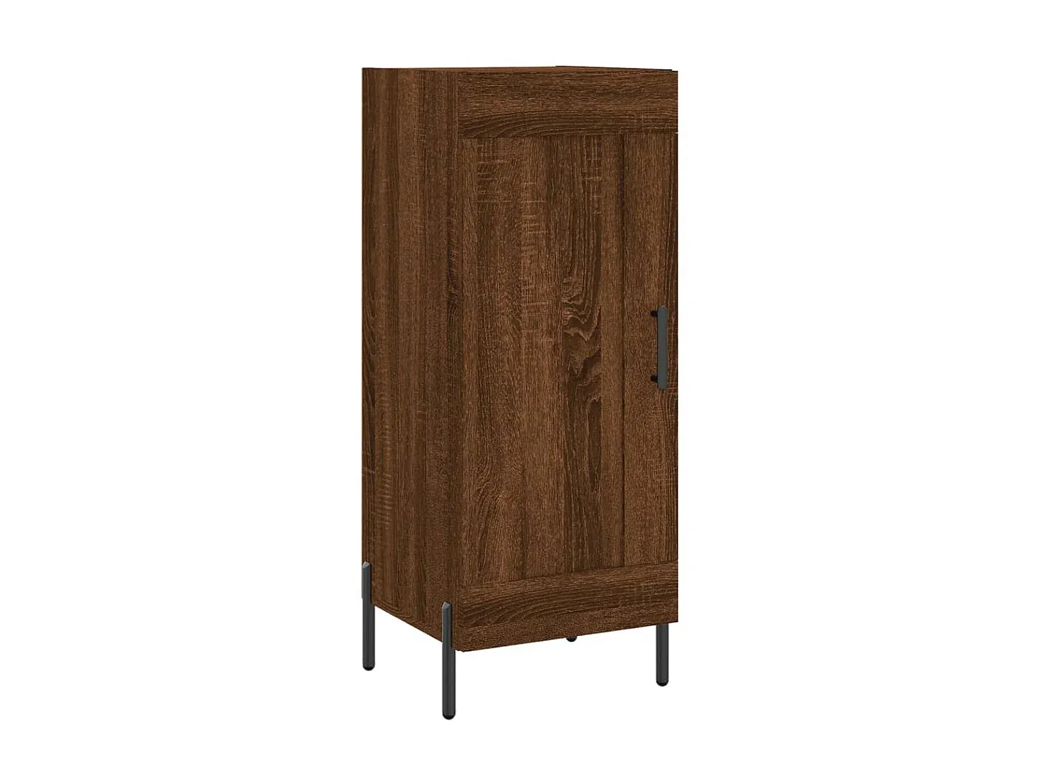 Modernes Sideboard in Eichenoptik, 90 cm-Basneoion