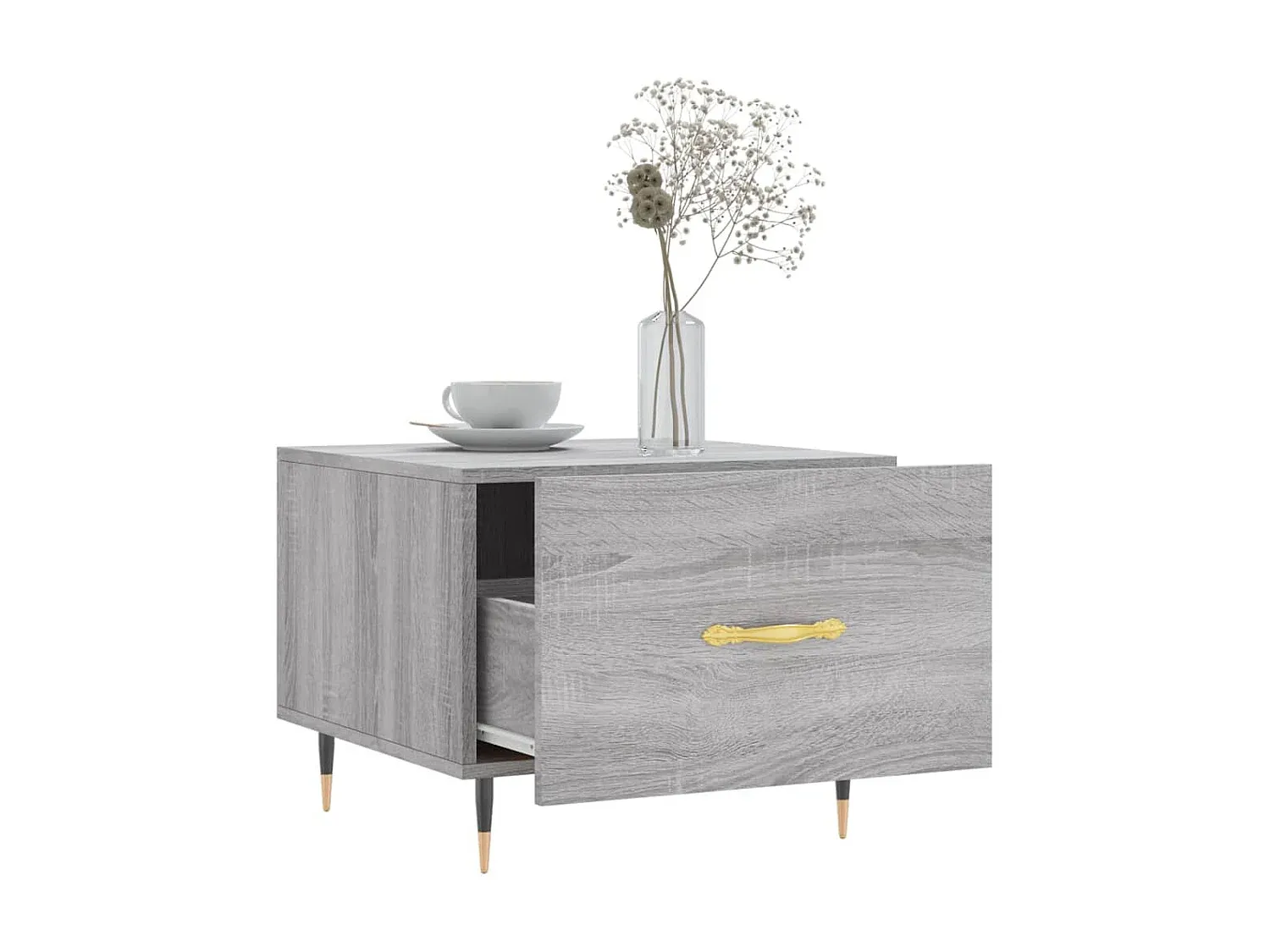 Moderner Beistelltisch in Eiche Sonoma-Basneoion