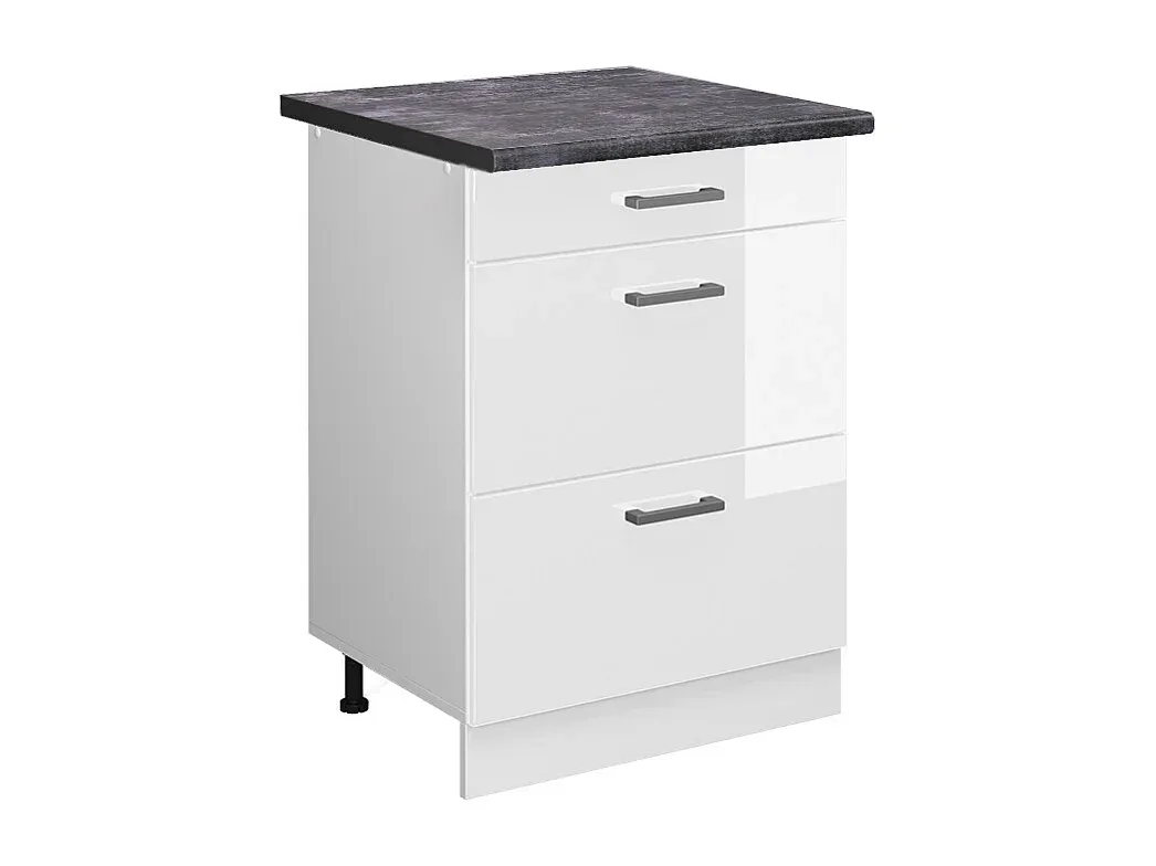 Moderner Küchenunterschrank in Sonoma Eiche Dekor 60x60x81.6 cm