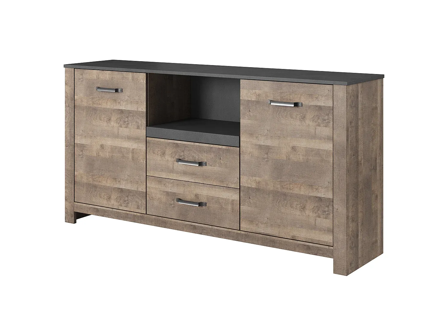 Moderne Kommode aus Holz mit Schubladen