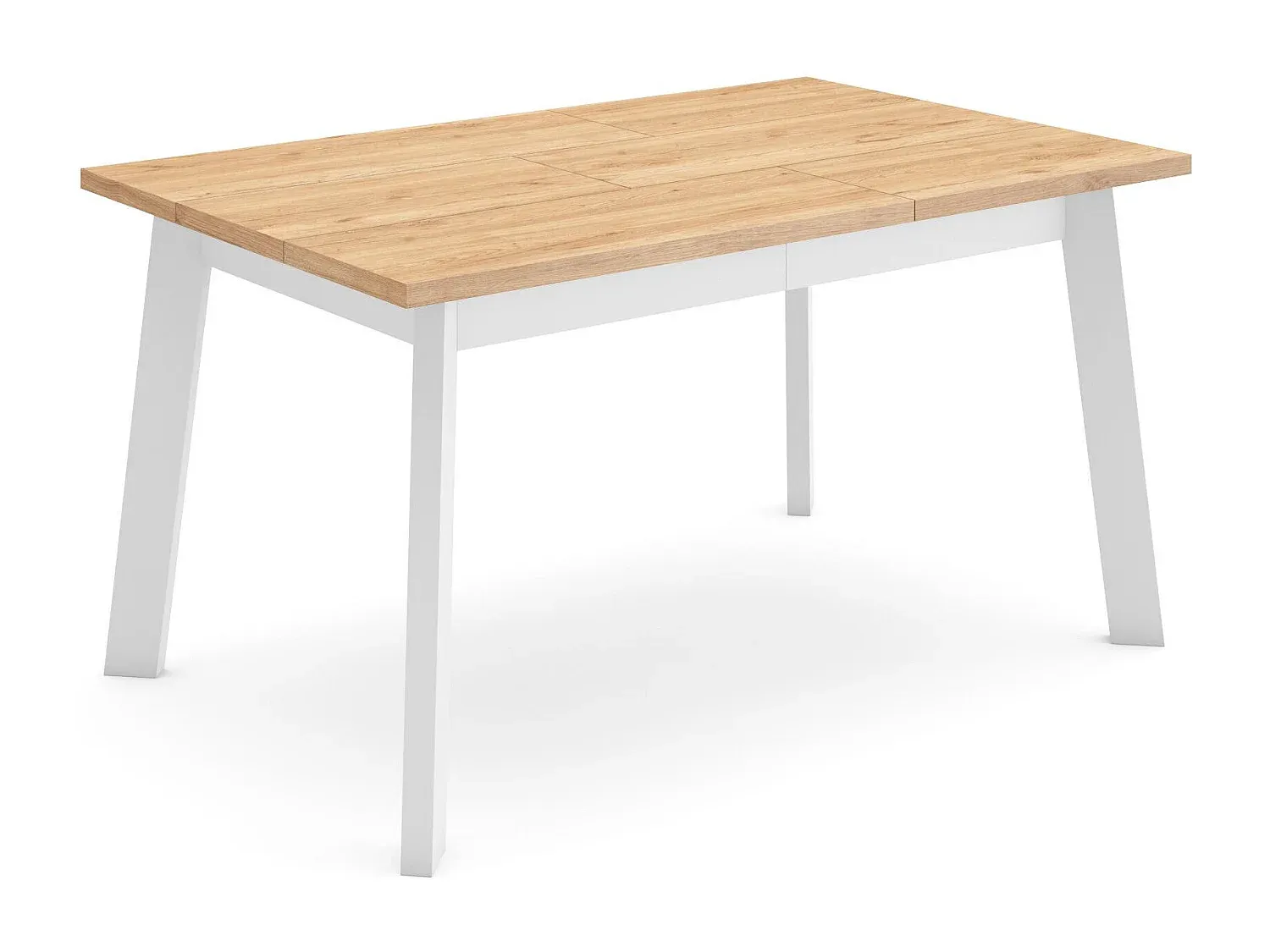 Esstisch für 6 Personen mit Holzbeinen