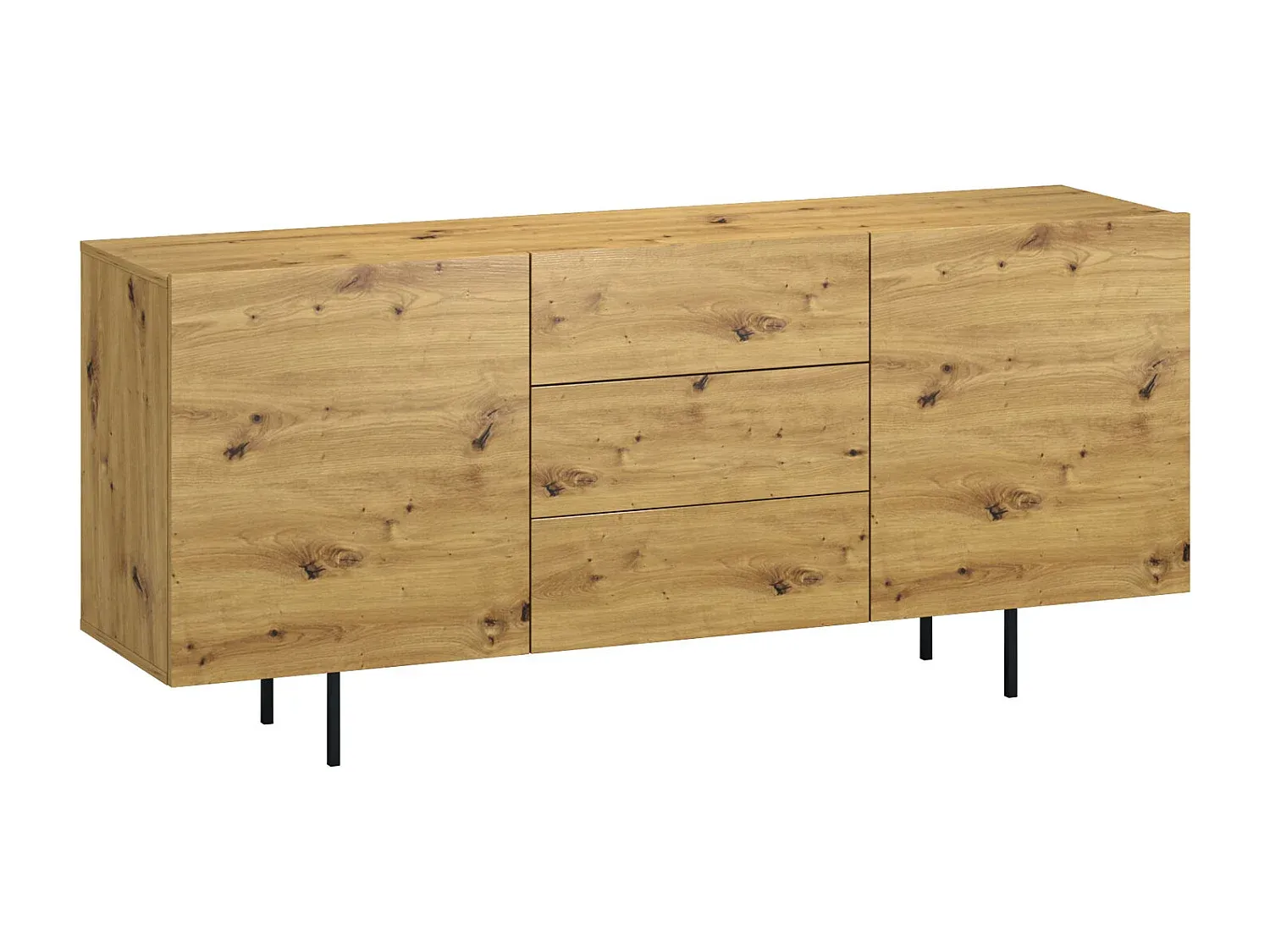 Holzkommode mit 4 Schubladen