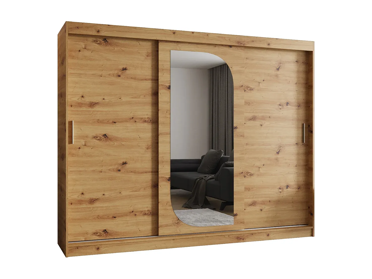 Großer Kleiderschrank mit Schwebetüren