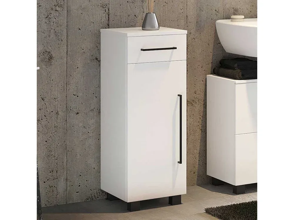 Moderner Badezimmerschrank, platzsparend, 30 cm breit